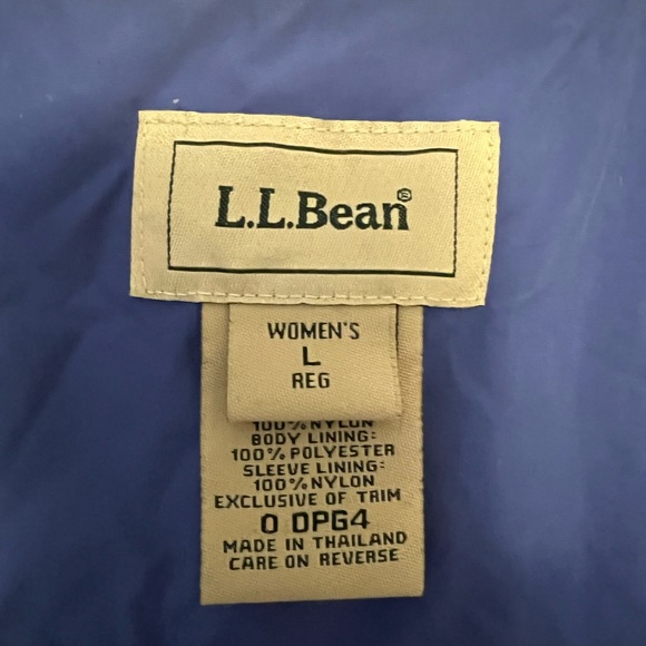 L.L. Bean Fleece Lined Women’s Windbreaker Jacket - Picture 5 of 5
